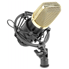 Microfone de Estúdio Condensador (CM650) Preto - VONYX