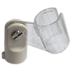 Suporte p/ Microfone Universal (Bege/Transparente)