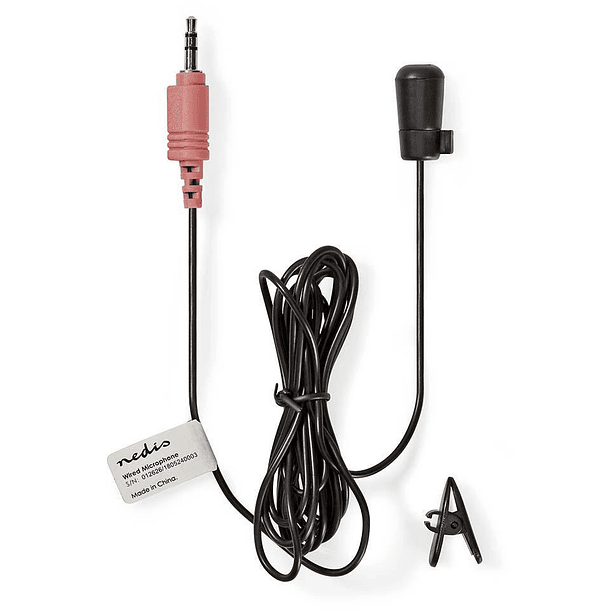 Mini Microfone Lapela - NEDIS 2