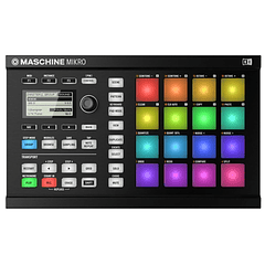 Controlador Efeitos USB TRAKTOR Preto (Maschine Mikro MK2) - Native Instruments