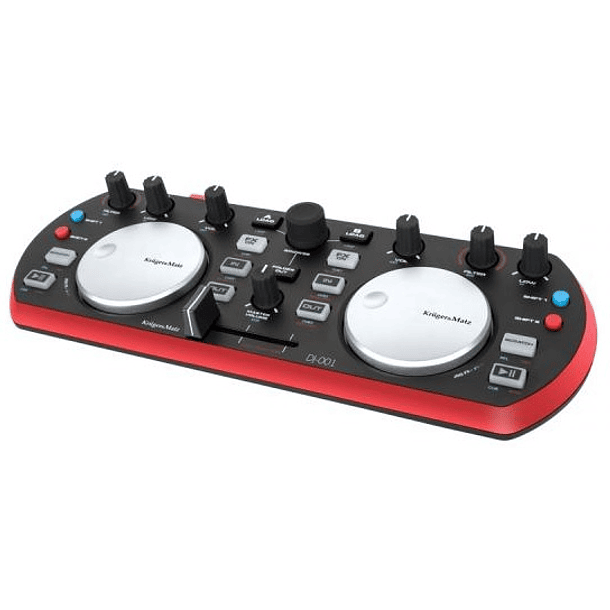 Controlador DJ MIDI USB Virtual DJ (DJ-001) - Kruger&Matz 1
