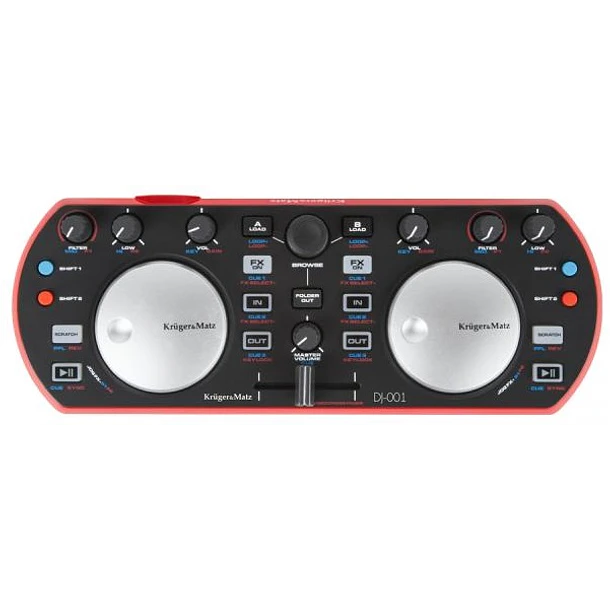 Controlador DJ MIDI USB Virtual DJ (DJ-001) - Kruger&Matz 2