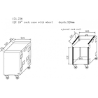 Mala Transporte 80 CD/DVDs (565 x 265 x 173 mm) - PEREL 2