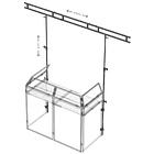 Stand de Iluminação para Cabine DJ 180.033 (DB3L) - VONYX 1