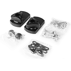 Pack 2x Suportes de Chão Preto p/ Colunas Satélite (HTS12) - AUDIZIO 2