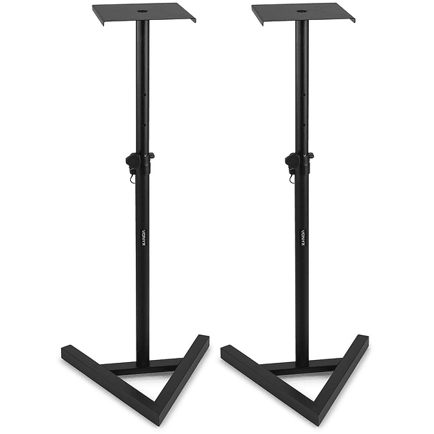 Pack 2x Suportes de Pé Triangular Ajustável p/ Coluna Monitor / Estúdio (SMS20) - VONYX 1