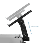 Pack 2x Suportes de Pé Triangular Ajustável p/ Coluna Monitor / Estúdio (SMS20) - VONYX 3