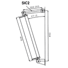 Suporte Inclinação p/ Colunas Instalação (Ref: COL24W e FCS-200C) - TECHNYSOUND 1