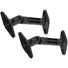 Pack 2x Suportes de Parede Preto p/ Colunas (HTS20) - AUDIZIO 1