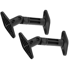 Pack 2x Suportes de Parede Preto p/ Colunas (HTS20) - AUDIZIO