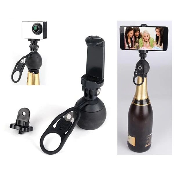 Suporte de Garrafa p/ Telemóveis Smartphones e Camaras Desportos Radicais - VELLEMAN 1