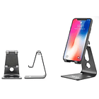 Suporte de Mesa p/ Smartphone (Cinzento) - TooQ 1
