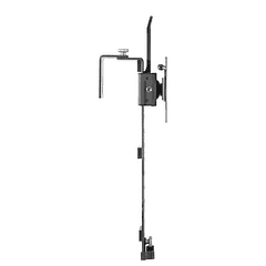 Suporte de Mesa p/ Monitor c/ Divisória (Preto) - NAPOFIX