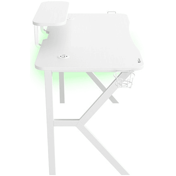 Mesa Gaming Holm 320 RGB (Branco) - GENESIS 4
