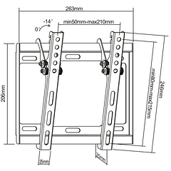 Suporte LED/PLASMA 13/42