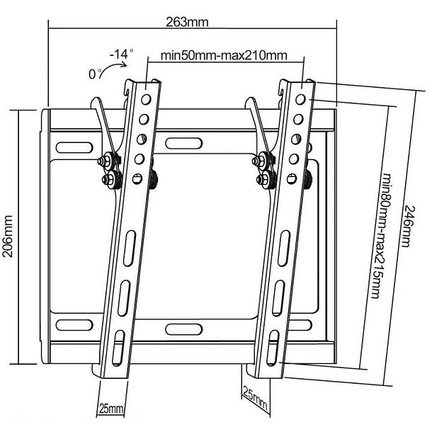 Suporte LED/PLASMA 13/42