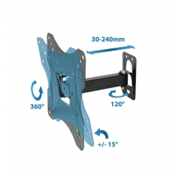 Suporte de Parede p/ TV-LCD-LED-PLASMA 26