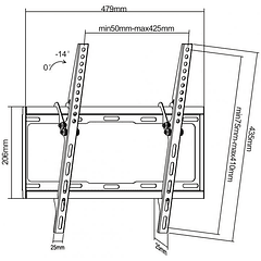 Suporte LCD/PLASMA 26~55