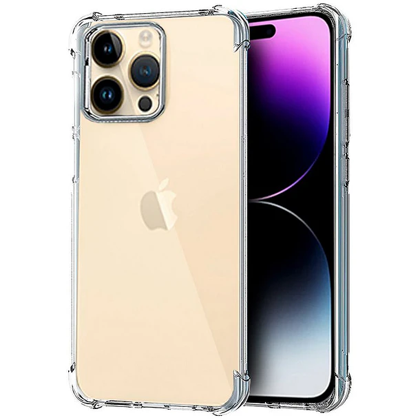 Capa Anti-Choque p/ iPhone 14 Pro Max (Transparente) - COOL 1