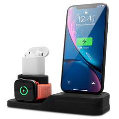 Estação de Carga p/ iPhone, Apple Watch e Airpods