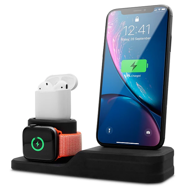 Estação de Carga p/ iPhone, Apple Watch e Airpods 1