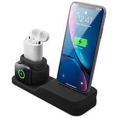 Estação de Carga p/ iPhone, Apple Watch e Airpods