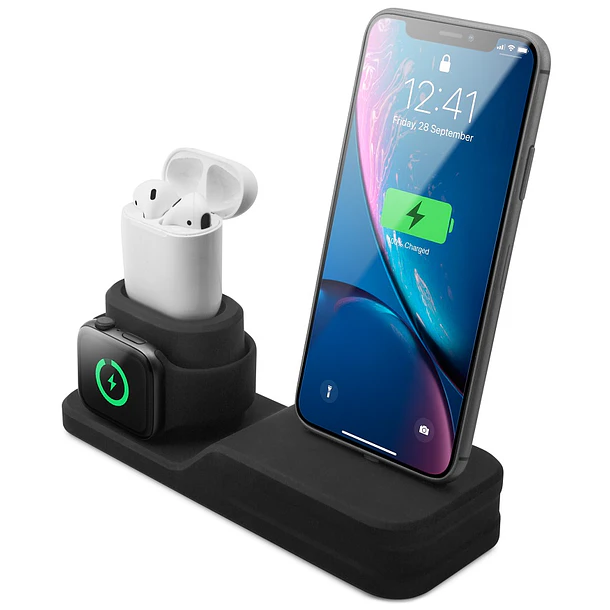 Estação de Carga p/ iPhone, Apple Watch e Airpods 2