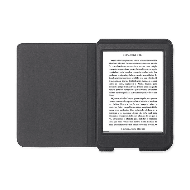 Capa SleepCover p/ Kobo Nia (Preto) - KOBO 2