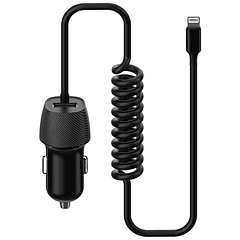 Carregador Isqueiro USB-A + Lighting 3.4A - PLATINET