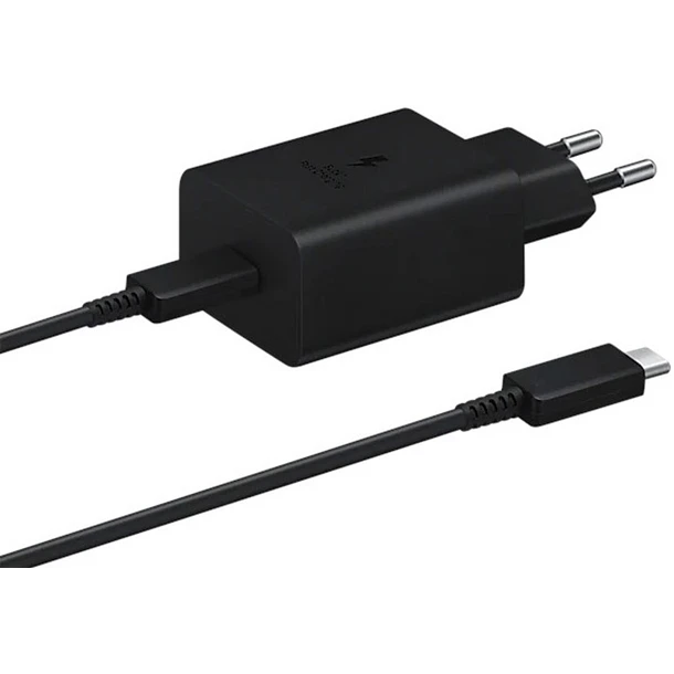 Carregador Super Fast Charger USB Type-C 45W (Preto) - SAMSUNG 1