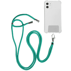 Cordão de Suspensão Universal c/ Cartão para Smartphones (Verde) - COOL