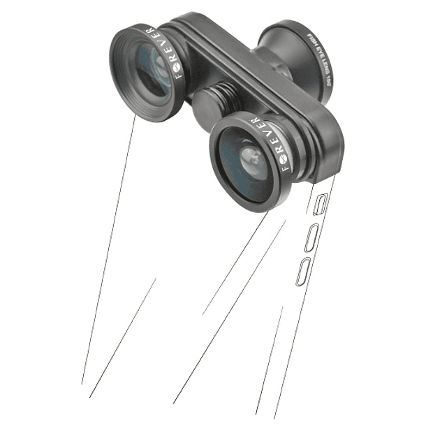 Lentes Adicionais 4 em 1 para iPhone 6 1