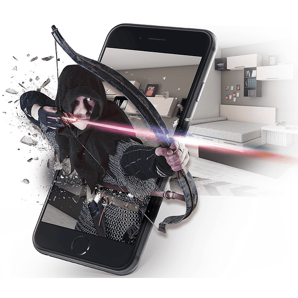 Pistola Laser de Realidade Aumentada p/ Smartphones Android e iOS - OMEGA 3