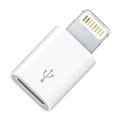 Adaptador Micro USB Fêmea p/ iPhone Lightning Macho