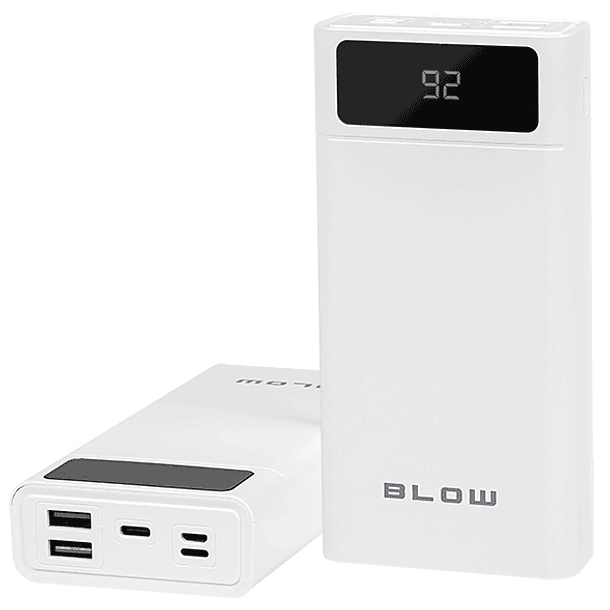 PowerBank 40000mAh 2x USB USB-C (PB40A) Branco - BLOW 1