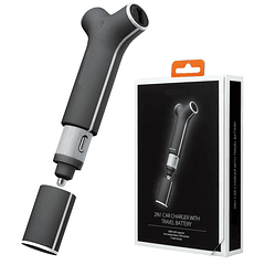 Banco Portatil de Energia (POWER BANK) 2600mAh c/ 2 Fichas USB, LED e Ficha Isqueiro