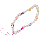 Pulseira Universal p/ Smartphone Perólas Corações - COOL 1
