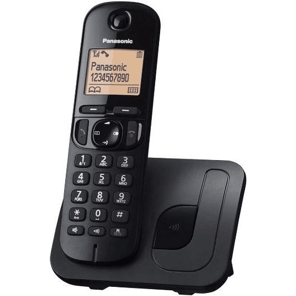 Telefone s/ Fios KX-TGC210SPB (Preto) - PANASONIC 1