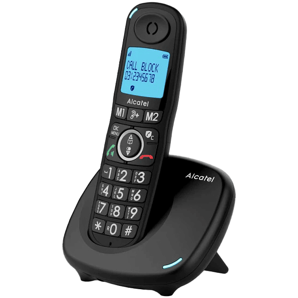 Telefone Fixo s/ Fios XL535 (Preto) - ALCATEL