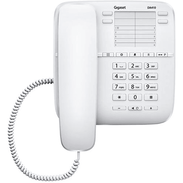 Telefone Digital (Rede Fixa) Gigaset DA410 Branco - SIEMENS 2