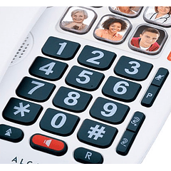 Telefone s/ Fios DTD1250PK (Branco/Rosa) - DAEWOO