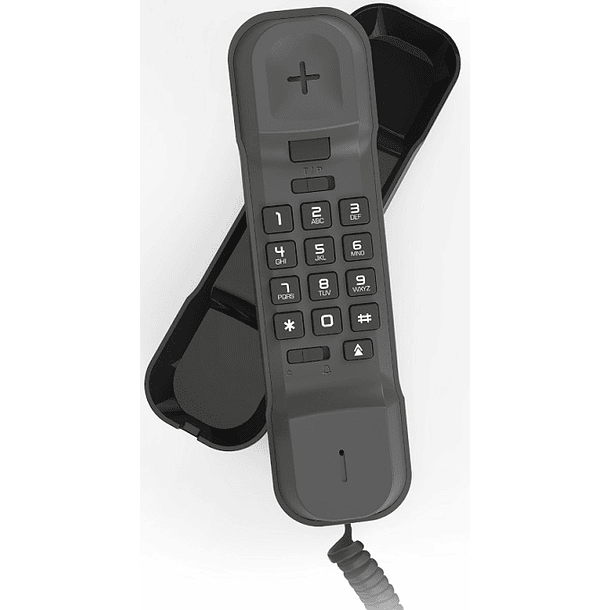 Telefone (Rede Fixa) Preto - ALCATEL 2