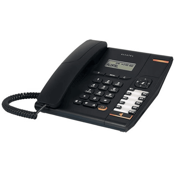 Telefone c/ Fios Pro Temporis 580 (Preto) - ALCATEL 