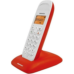 Telefone s/ Fios DTD1250R (Branco/Vermelho) - DAEWOO