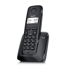 Telefone s/ Fios Digital A116 (Preto) - GIGASET