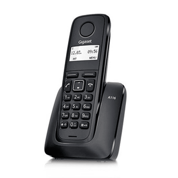 Telefone s/ Fios Digital A116 (Preto) - GIGASET 1