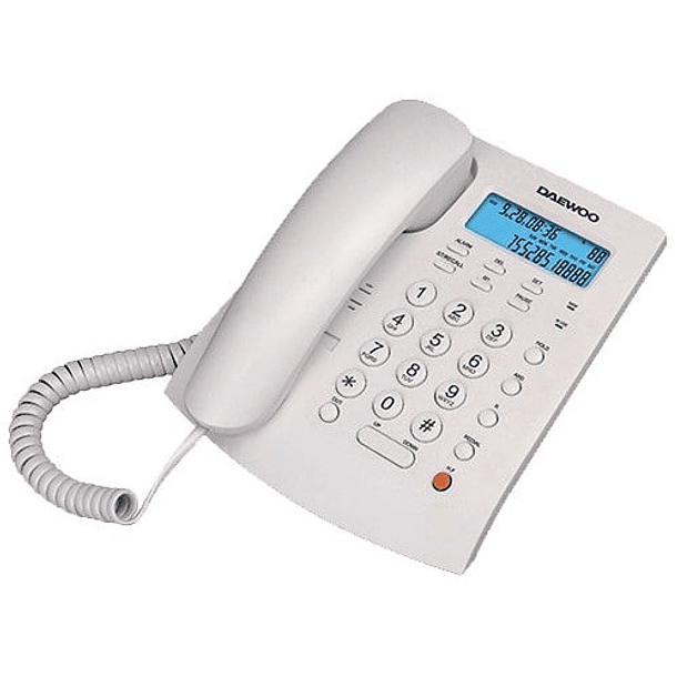 Telefone Fixo DTC-310 (Branco) - DAEWOO 