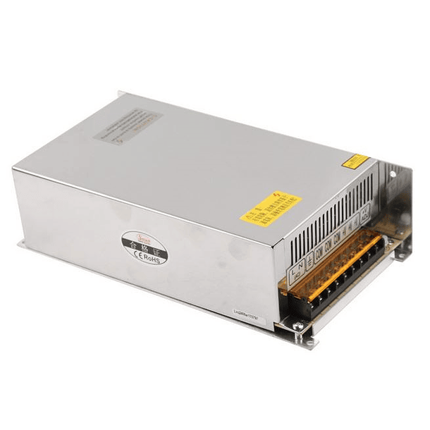 Fonte Alimentação Comutada 12VDC 600W 50A - CLOSED FRAME 