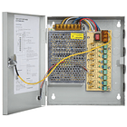 Caixa Segurança / Fonte Alimentação Comutada 12VDC 100W 8A (9 Saídas) 1