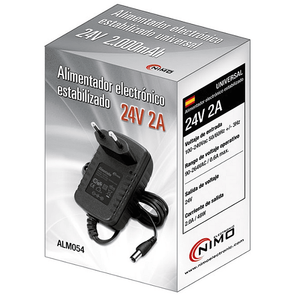 Alimentador AC/DC 24V 2A 2